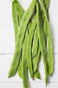 Beans, runner, boiled in unsalted water